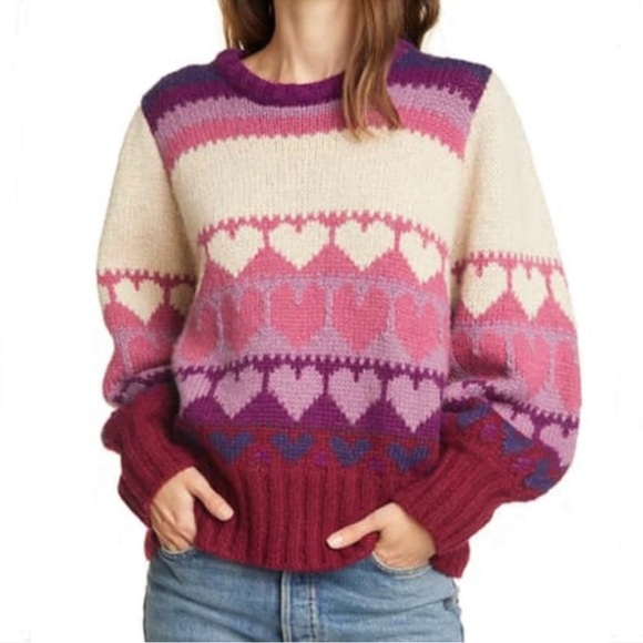 LoveShackFancy sweater
look at all pictures, especially the shoulders - Picture 1 of 8